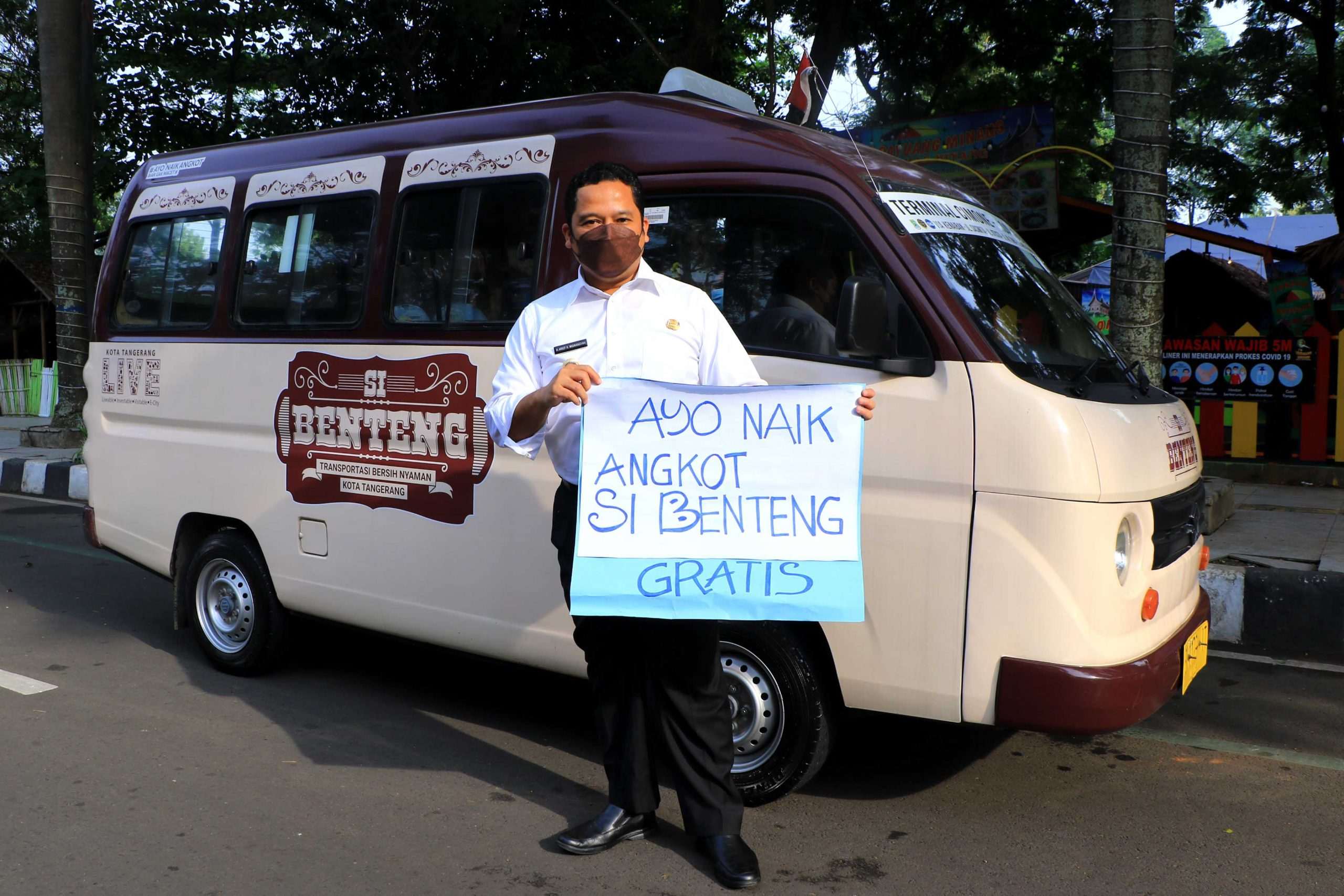 Wali Kota Resmikan Penambahan 4 Koridor Baru Angkot Si Benteng