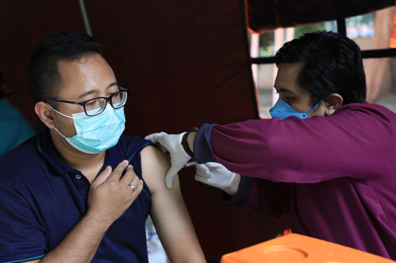 PMI Kota Tangerang Gelar Sentra Vaksinasi