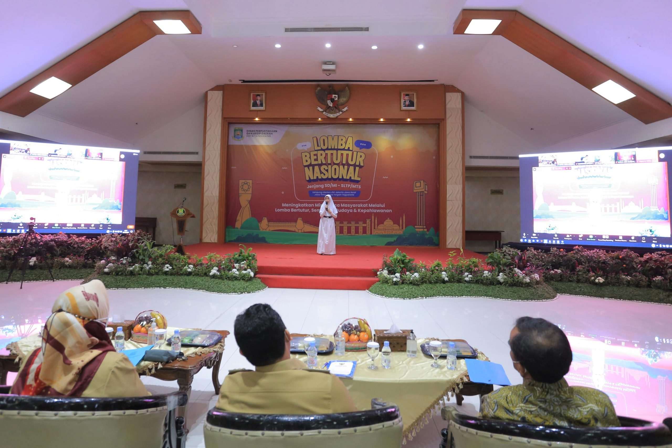 Ratusan Siswa Berbagai Daerah Ikuti Lomba Bertutur Nasional di Kota Tangerang
