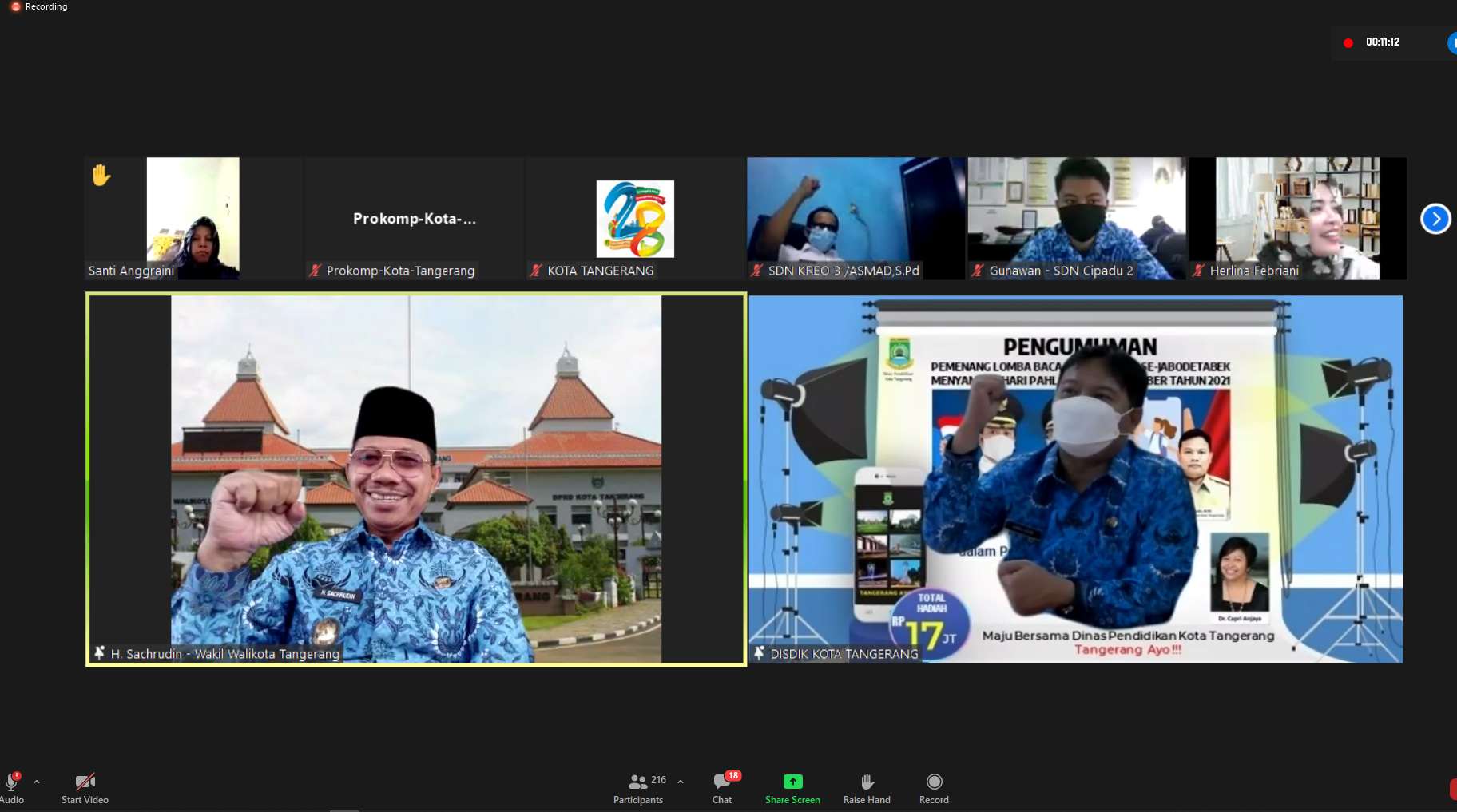 Sachrudin : Orang Tua Harus Jadi Pahlawan Bagi Anak