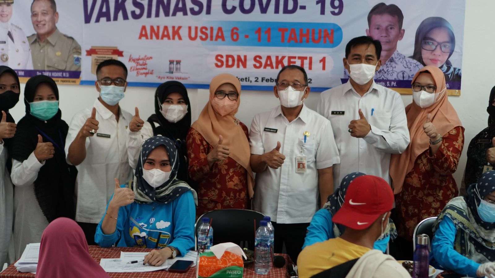 Monitoring Vaksinasi Anak, Pj Sekda: Alhamdulillah Masyarakat Antusias dan Melebihi Target