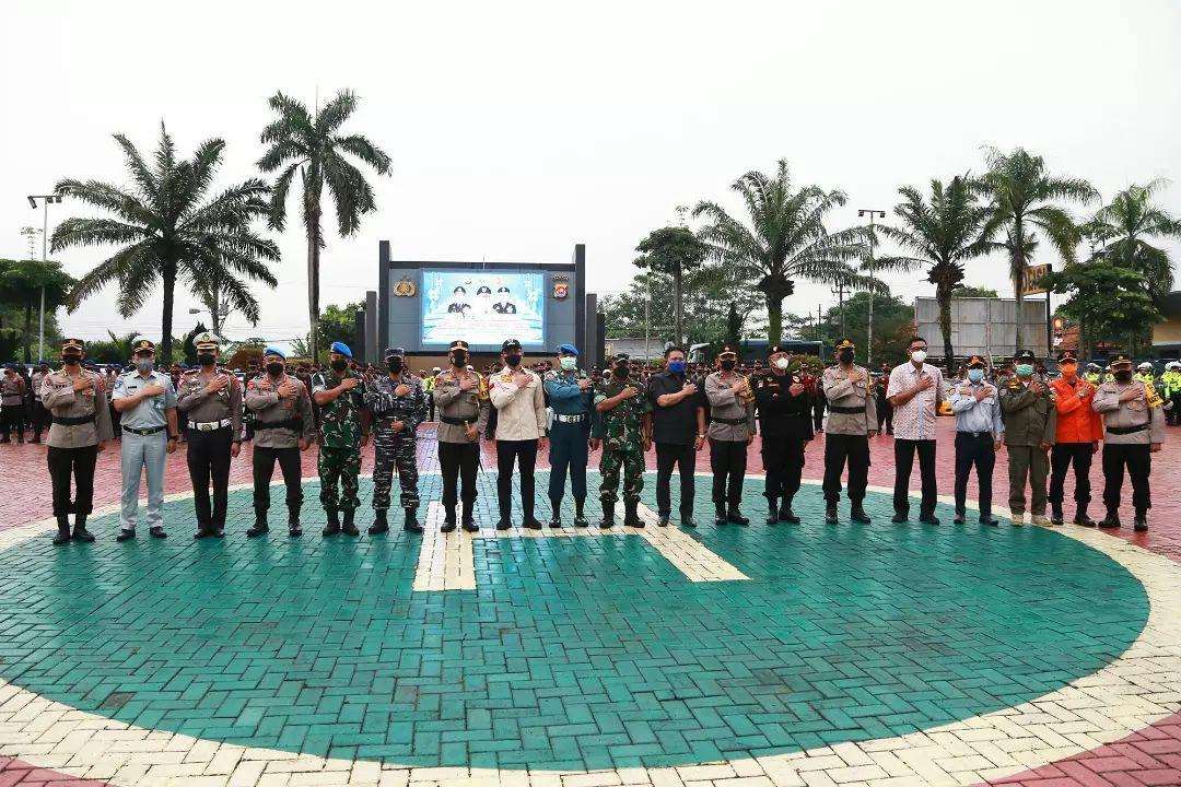 Pimpin Apel Operasi Ketupat 2022 Polda Banten, Wagub Andika: Pemerintah Ingin Mudik Lancar & Covid-19 Terkendali