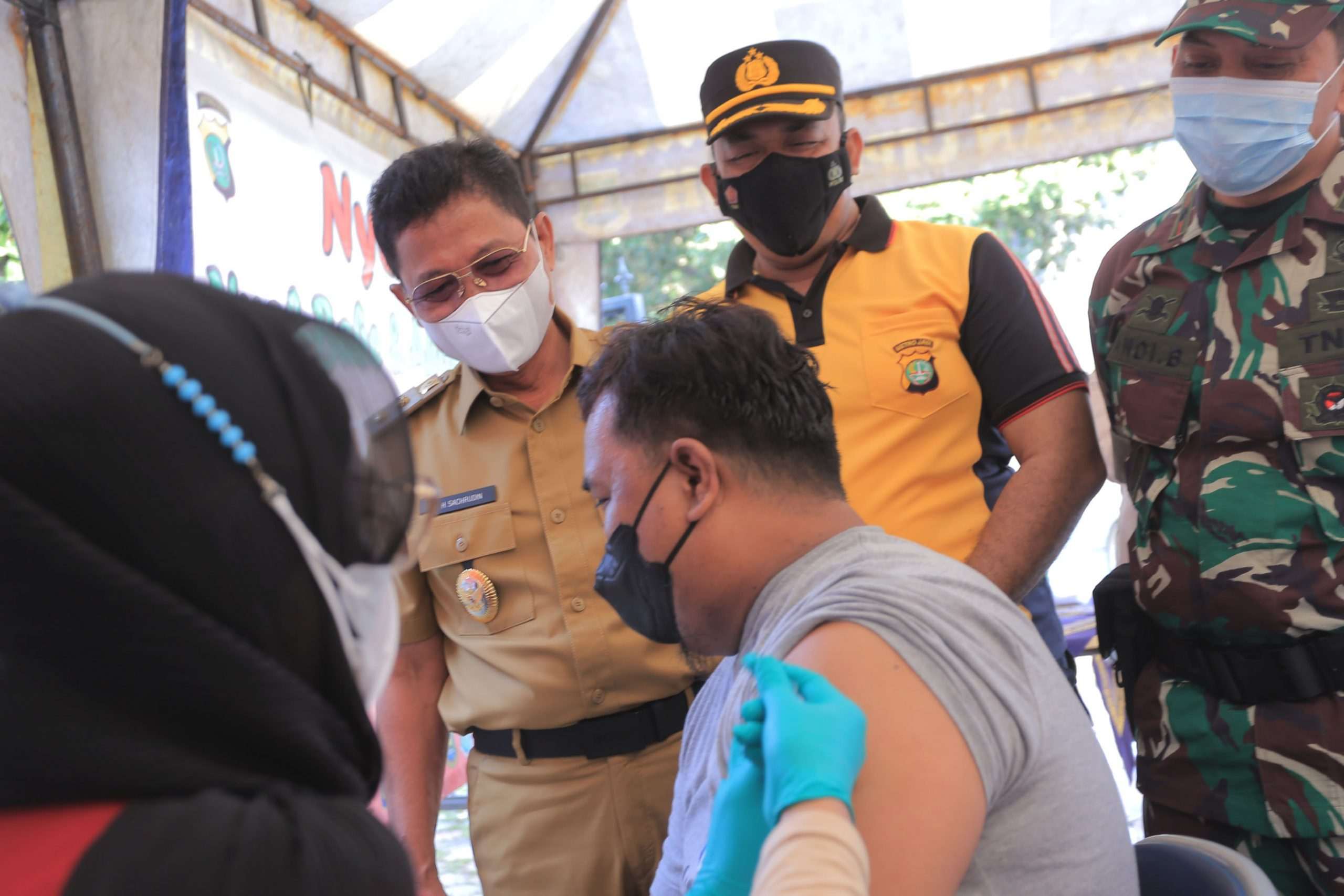 Pemkot Tangerang Kejar Cakupan Vaksinasi Booster