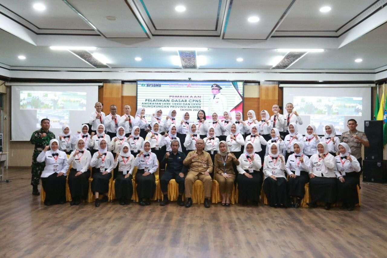 120 CPNS di Banten Ikuti Latsar, Ingatkan ASN Harus Miliki Inovasi