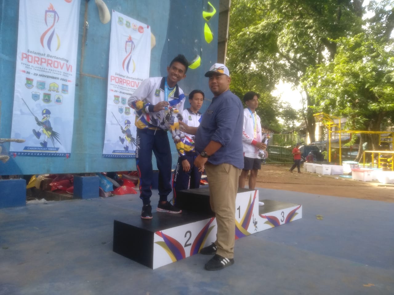 Panjat Tebing Kota Tangerang Borong 7 Medali Emas Porprov VI