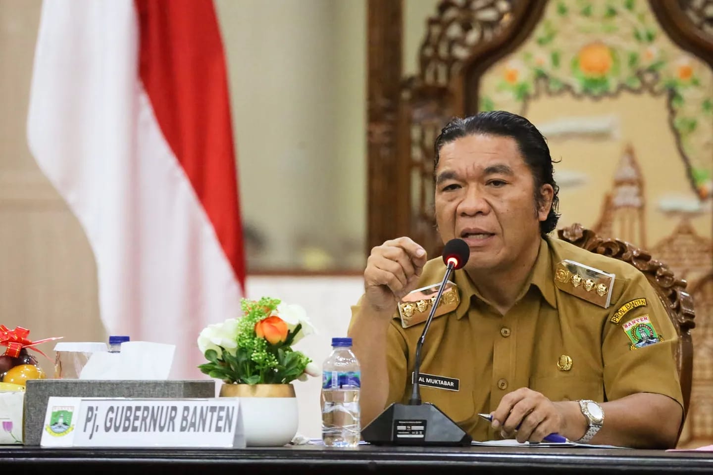 Pj. Gubernur Al Muktabar Perintahkan OPD Pemprov Banten Laksanakan Agenda Pembangunan Sesuai Perencanaan