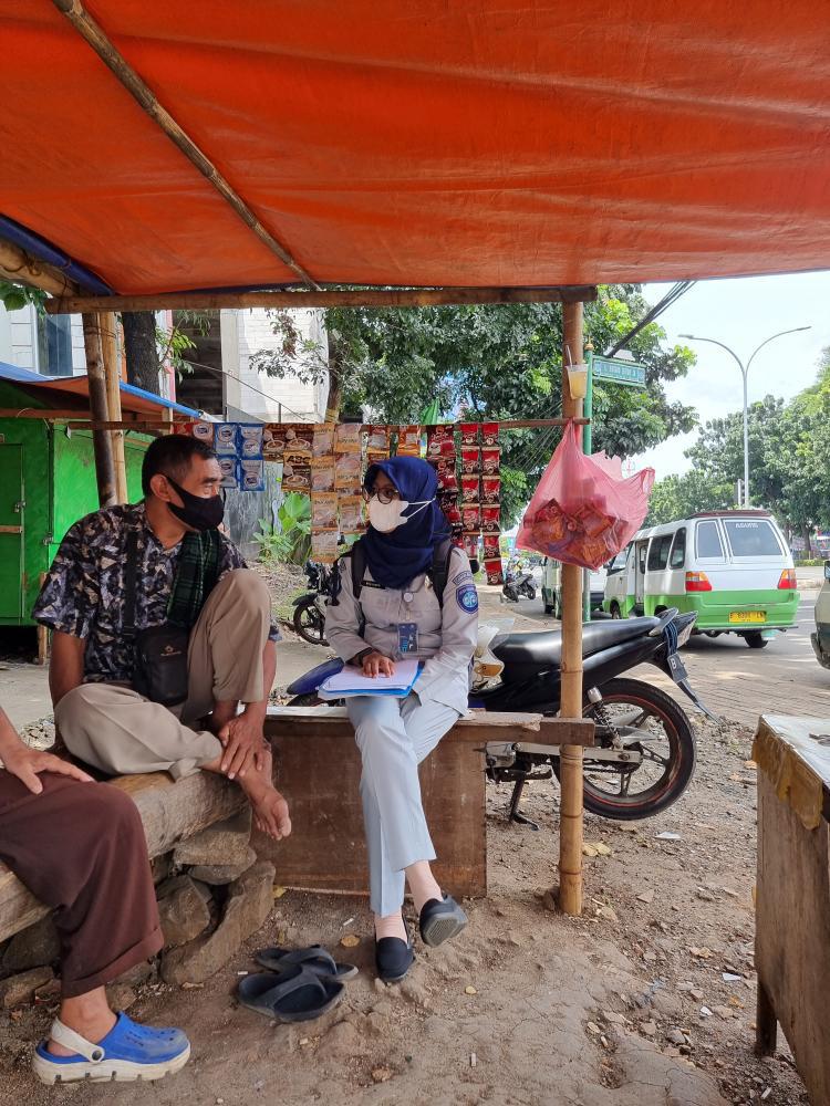 Jasa Raharja Tangerang Giat Door to Door ke Pemilik Angkutan Umum