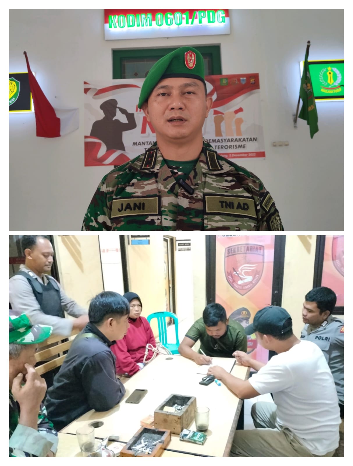 Pasca Penangkapan Oknum warga Sipil Mengaku Anggota TNI, Dandim 0601/Pandeglang Ingatkan Hati-hati berkenalan Melaui Medsos