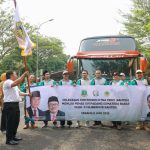 Pj Gubernur Al Muktabar Lepas Kontingen Penas KTNA 2023 Provinsi Banten