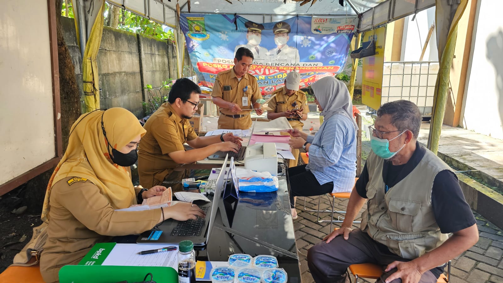 “Bang Baja dan Nong Dara” Jemput Bola Pelayanan PBB dan BPHTB