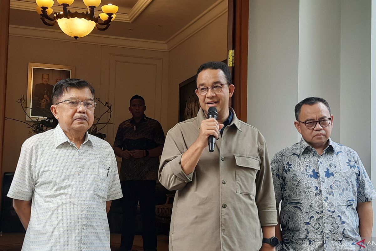 Anies: Bertemu JK Tidak Bahas Tim Pemenangan Baja Amin