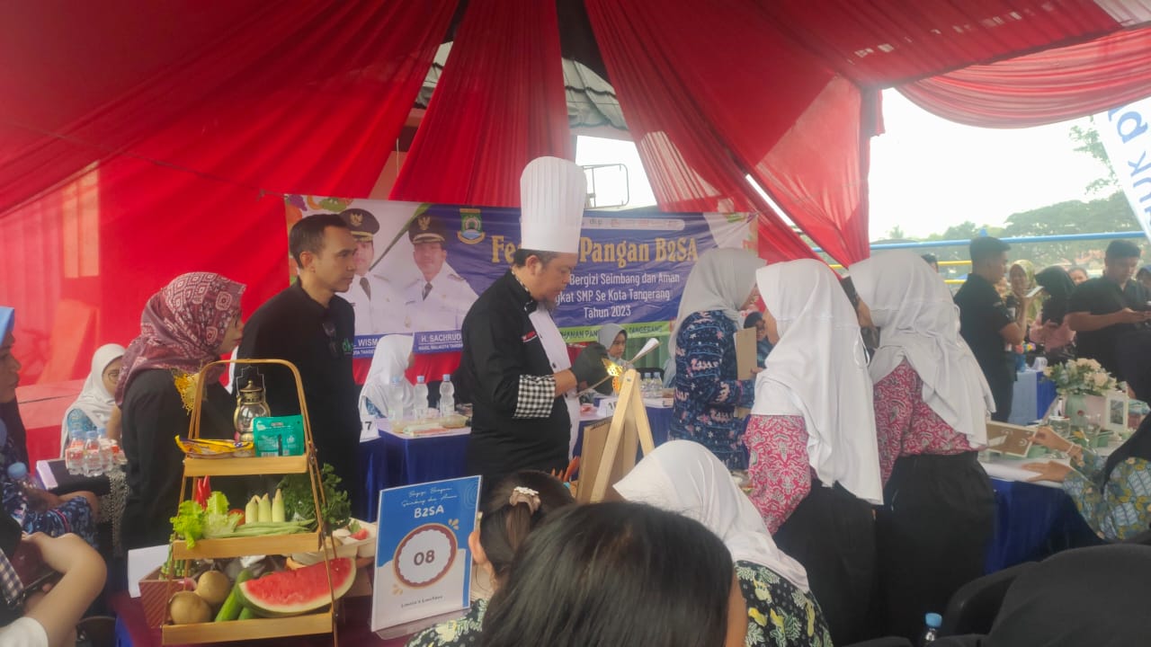 Puluhan Pelajar SMP Ikuti Festival Pangan B2SA