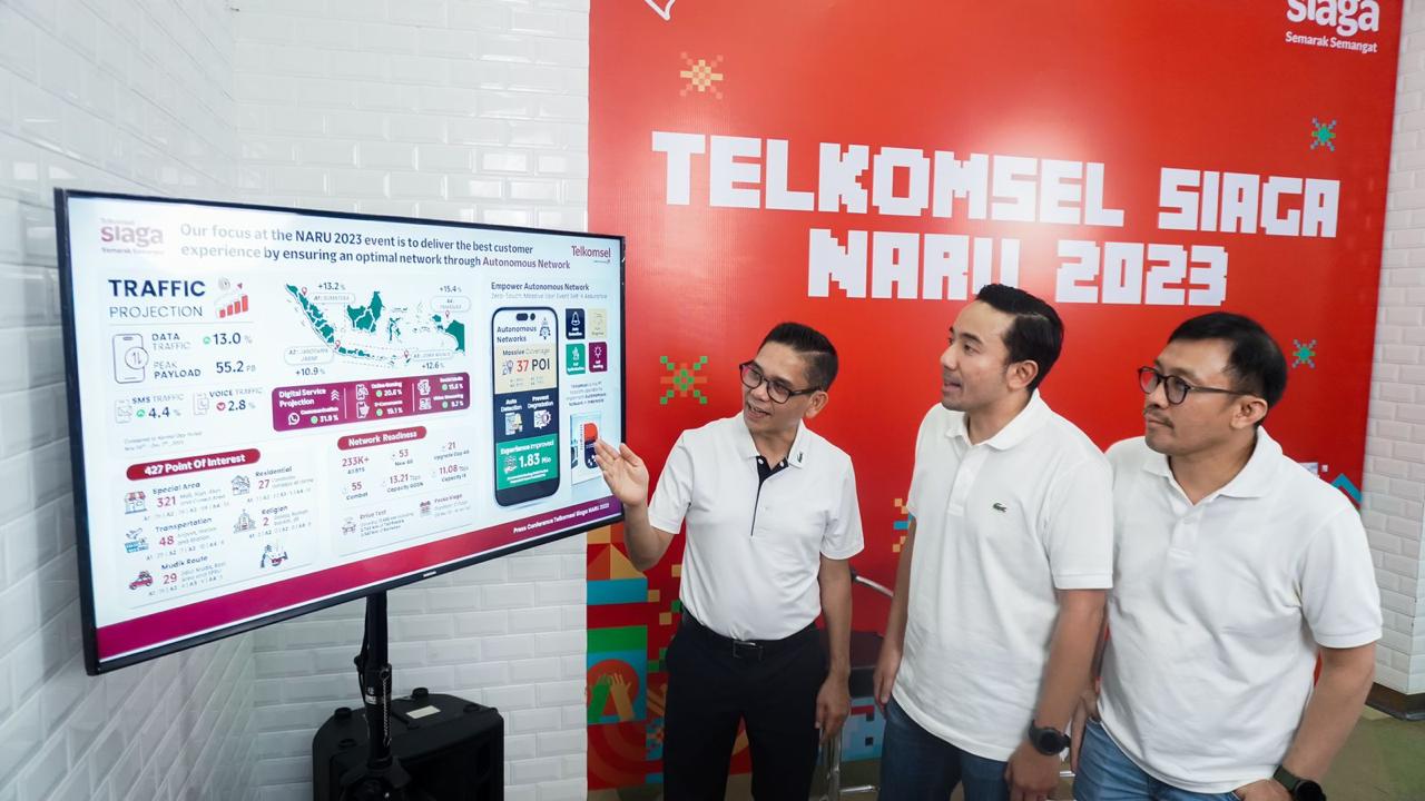 Sambut Naru 2023/2024, Telkomsel Siaga Optimalkan 233 Ribu BTS, Puluhan Program Promo, dan Layanan Pelanggan Terdepan