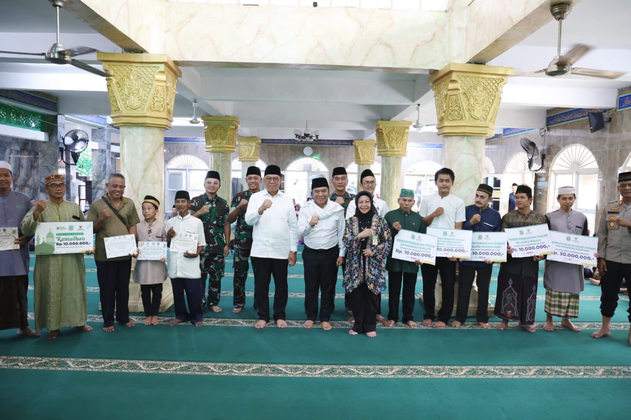 Safari Ramadan 1445 H, Pj Gubernur Banten Al Muktabar: Kesatuan Pemerintah dan Masyarakat Jadikan Pembangunan Lancar