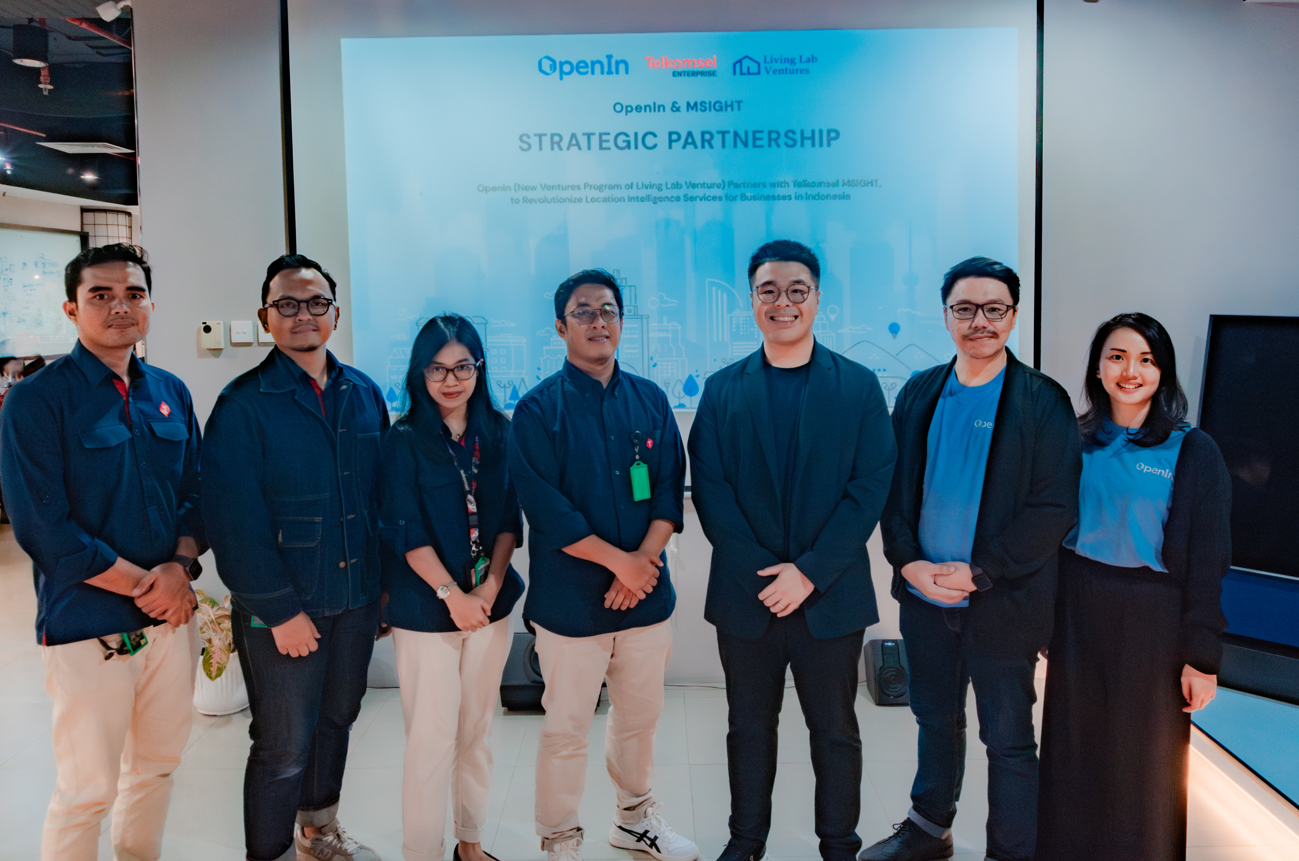 OpenIn Proyek Inkubasi LLV Jalin Kerja Sama dengan Telkomsel