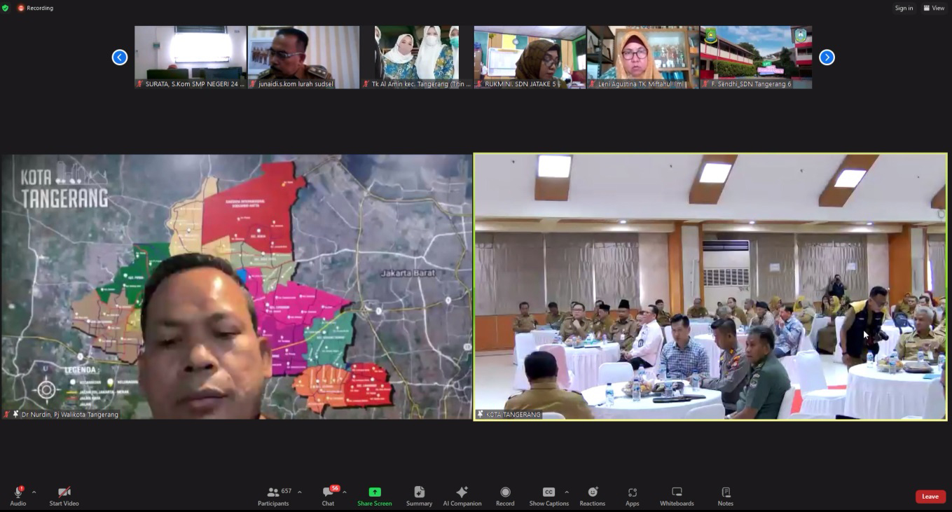 Sosialisasi Juknis PPDB, Dr Nurdin Pesan Harus Objektif dan Transparan