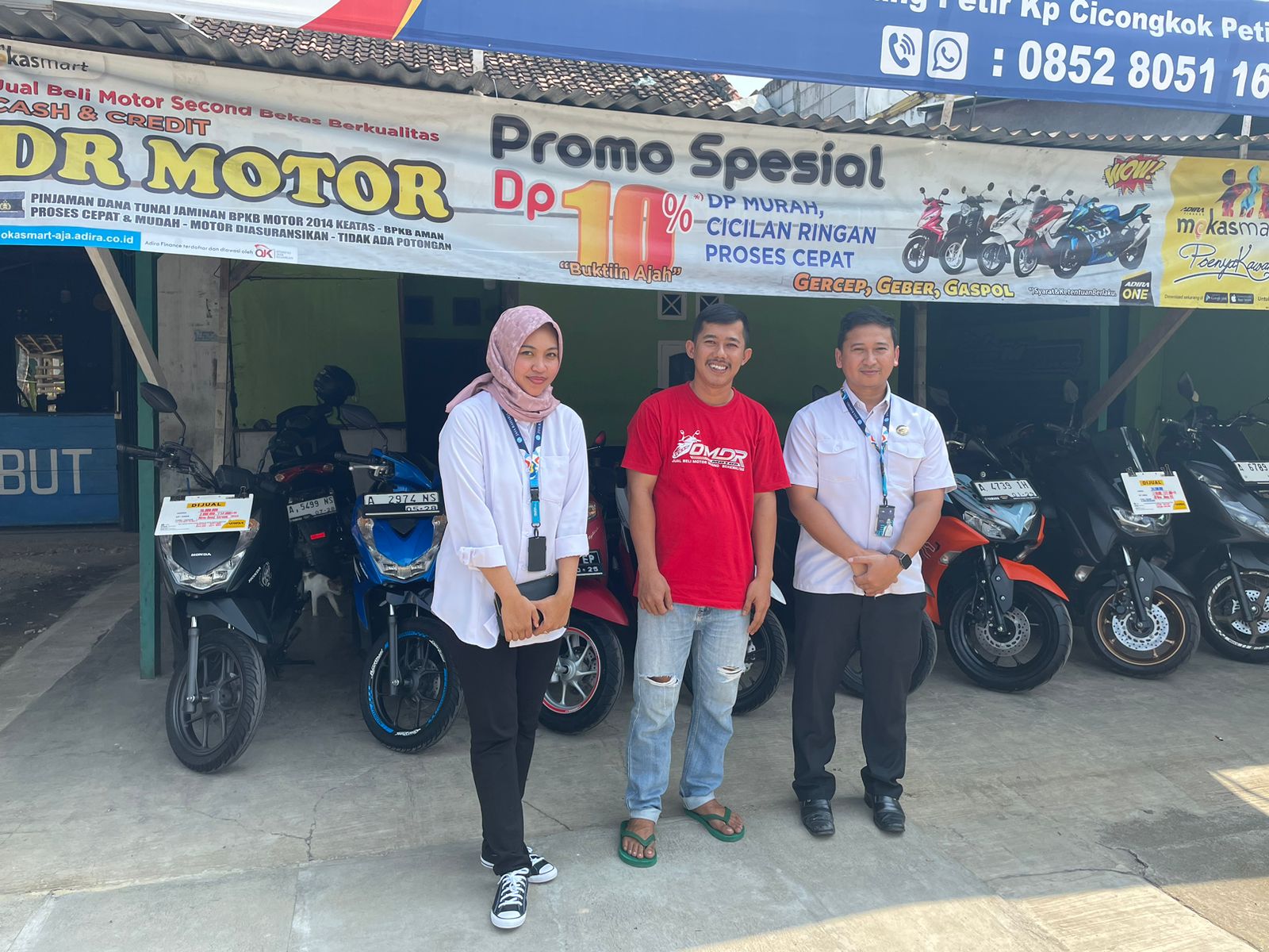 Jasa Raharja Banten Giat SIGAP dan Sosialisasikan SIGNAL Corporate kepada Showroom Om DR Motor