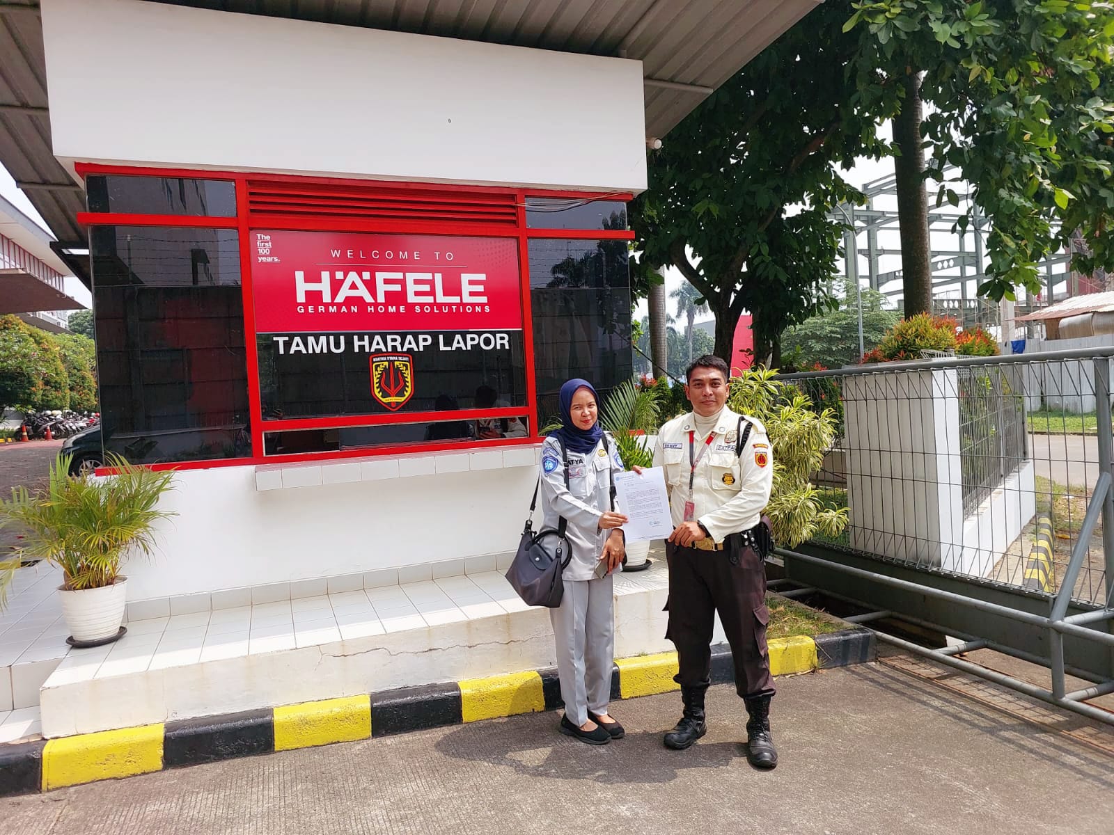 Permudah Pemilik Kendaraan Membayar Pajak Jasa Raharja Tangerang Lakukan Giat SIGAP dan SIGNAL di PT Hafele Indotama