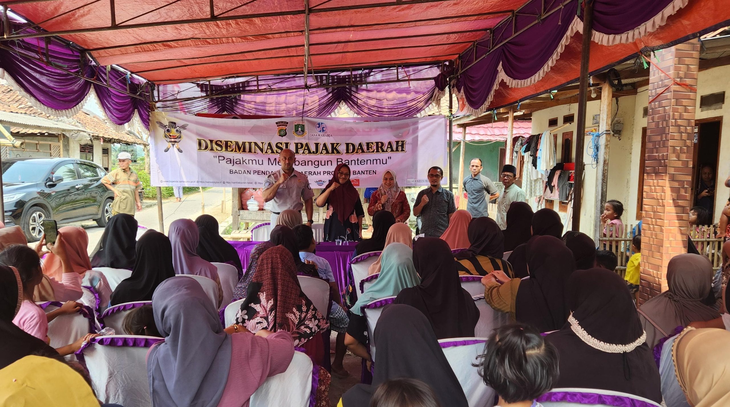 Tingkatkan Kesadaran Masyarakat Membayar Pajak Kendaraan Jasa Raharja Tangerang Lakukan Sosialisasi dengan Badan Pendapatan Daerah Provinsi Banten