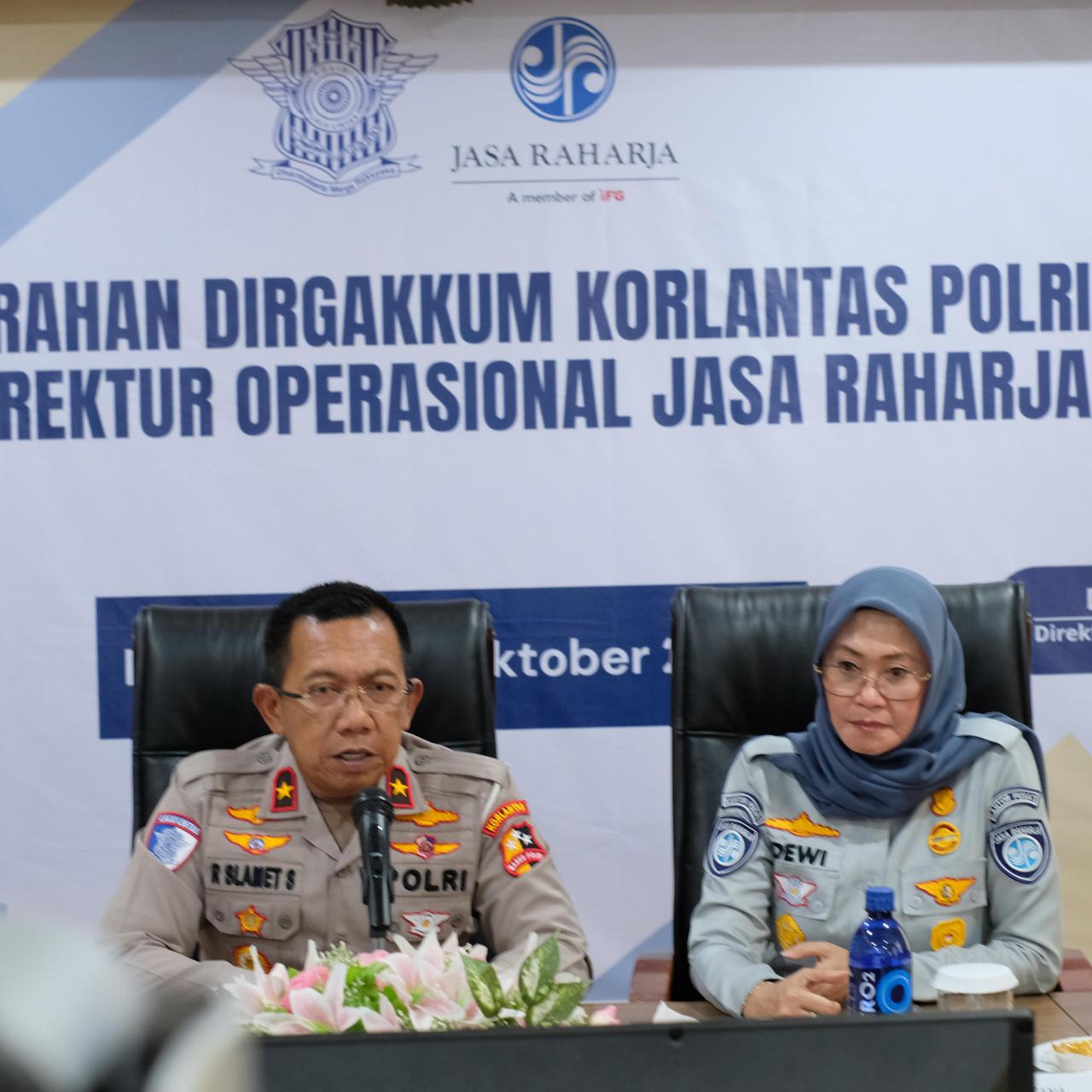 Jasa Raharja dan Korlantas Polri Tingkatkan Sinergi Lewat Monev Penegakan Hukum TW III 2024