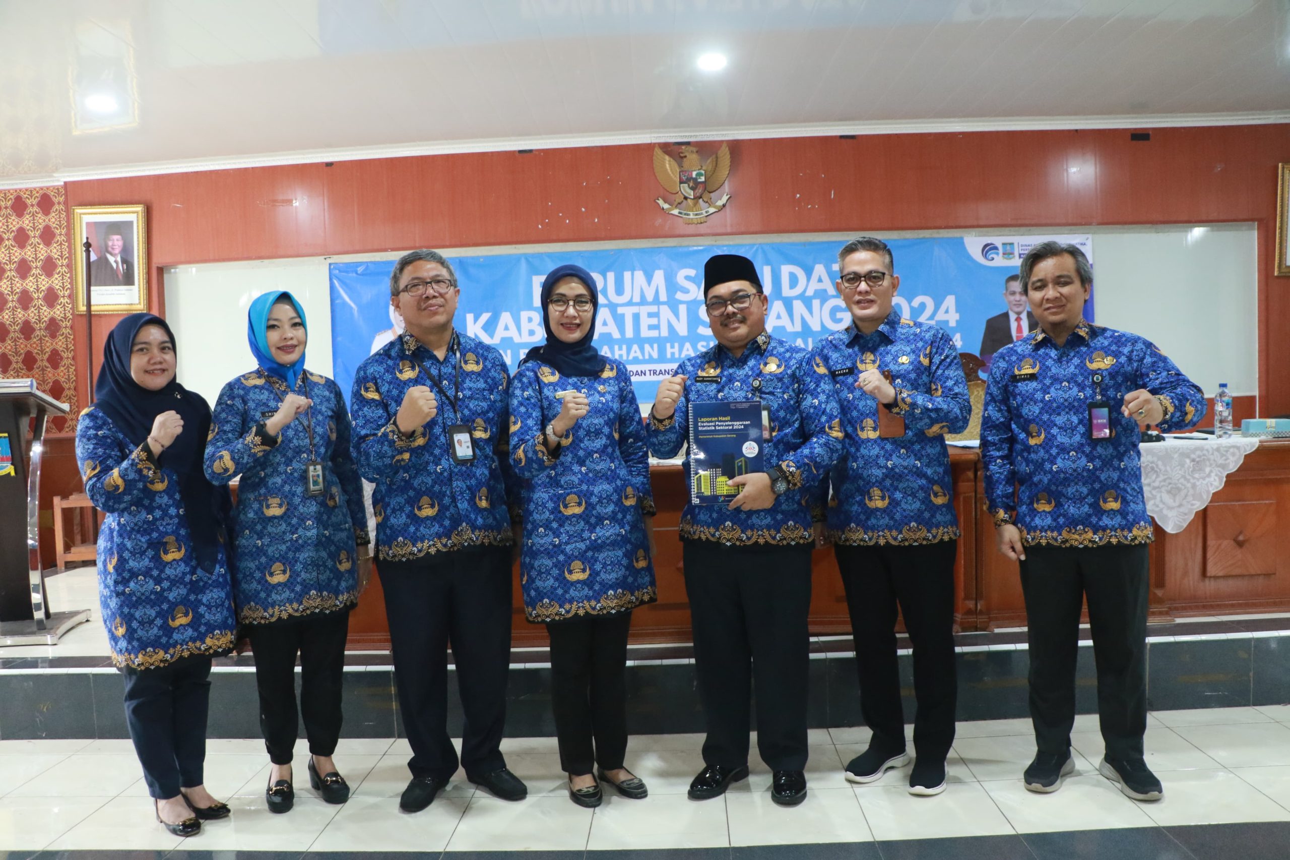 Diskominfosatik Kabupaten Serang Tingkatkan Kualitas Pengelolaan Data Sektoral