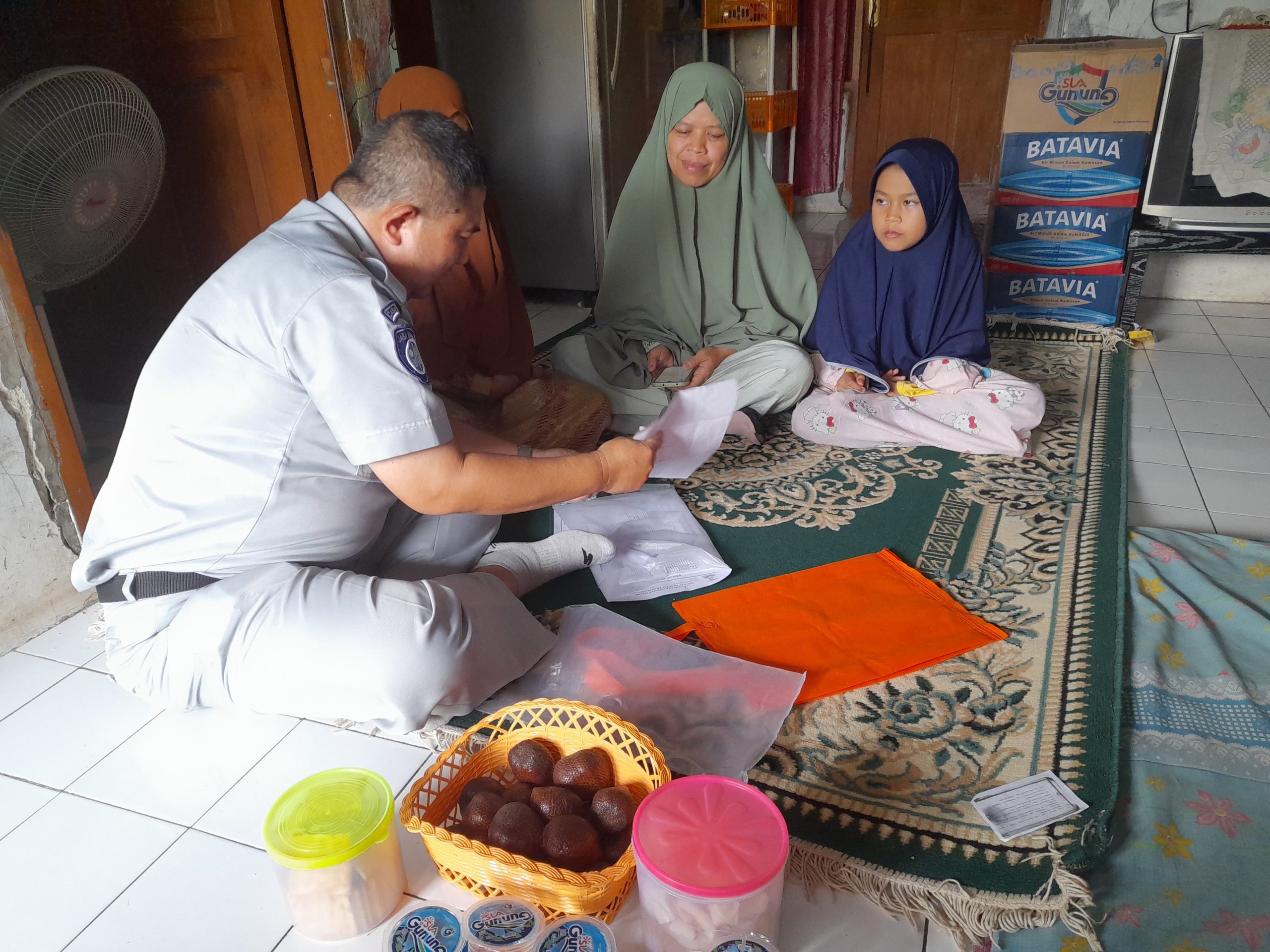 Jasa Raharja Banten Serahkan Santunan Korban Kecelakaan Lalu Lintas di Kecamatan Kragilan Kabupaten Serang