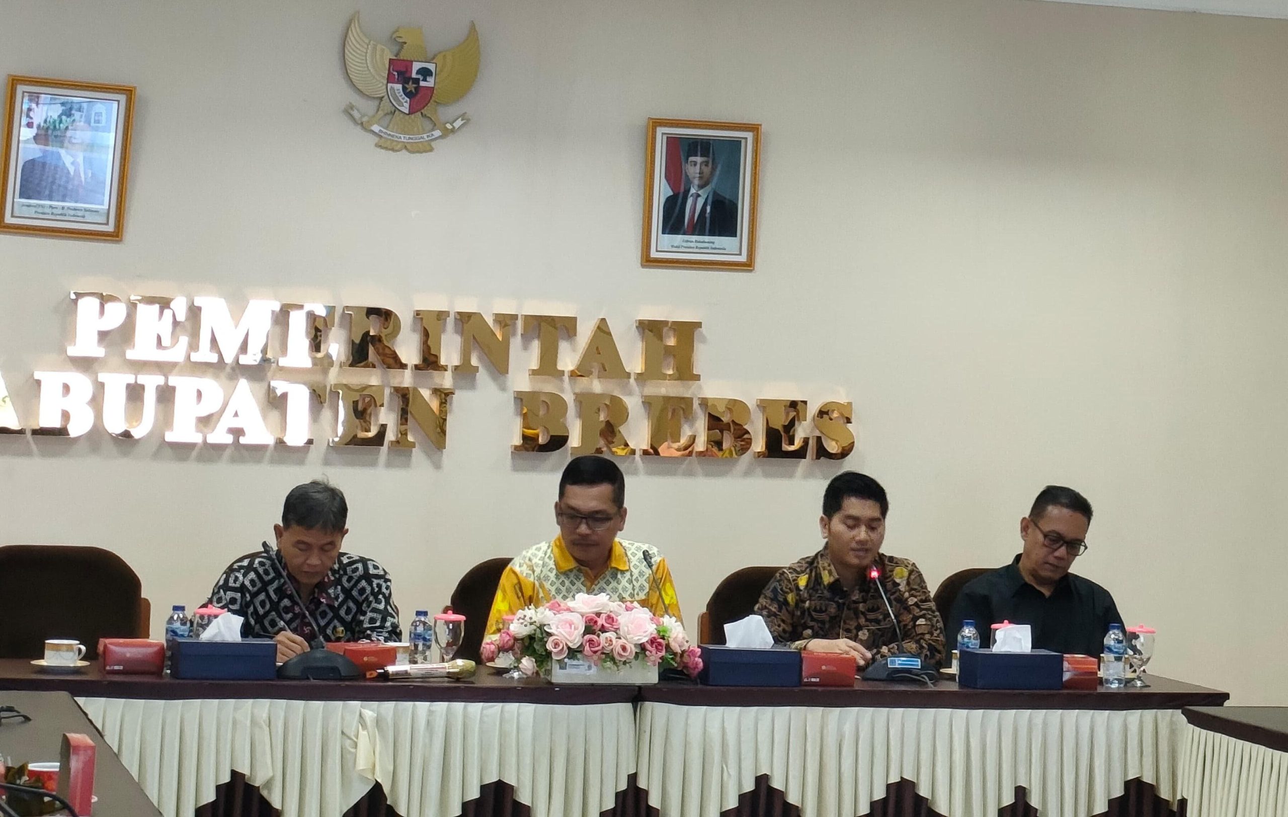 Soal Pengendalian Inflasi, TPID Kabupaten Serang Kunjungi Pemkab Brebes