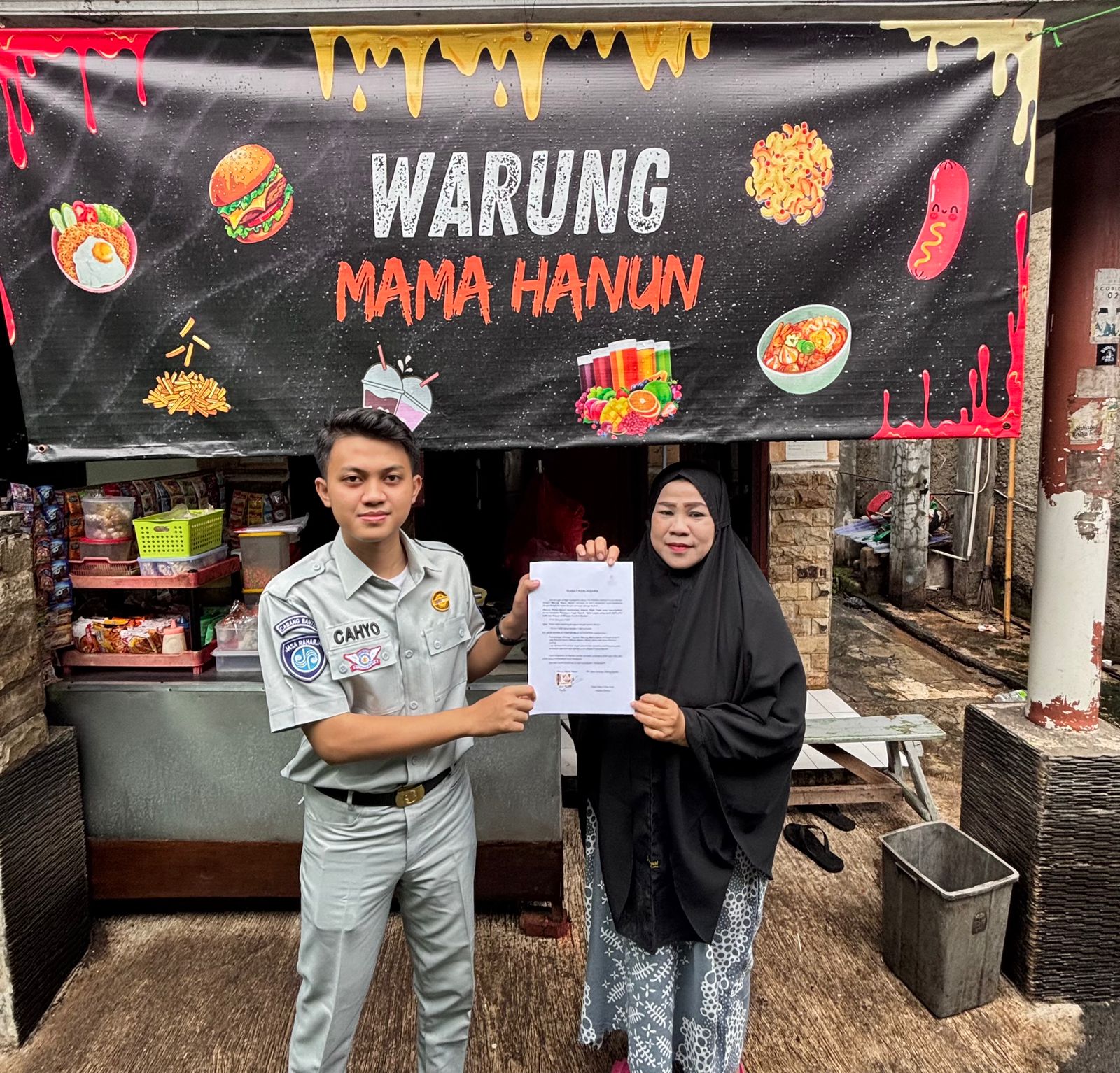 Sinergi Jasa Raharja Tangerang dengan Warung Mama Hanun Dalam Promosi Kesadaran Pembayaran Pajak Kendaraan