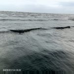 Air Laut Pantura Tangerang Hitam Pekat dan Berbau, Diduga Tercemar Limbah B3