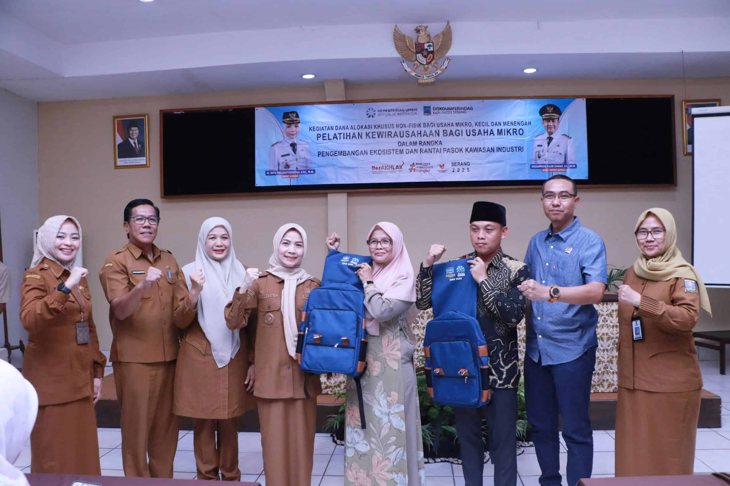 Bupati Serang Ratu Zakiyah Siap Permudah Akses Modal dan Peluang Pasar Untuk Dukung Pelaku Wirausaha