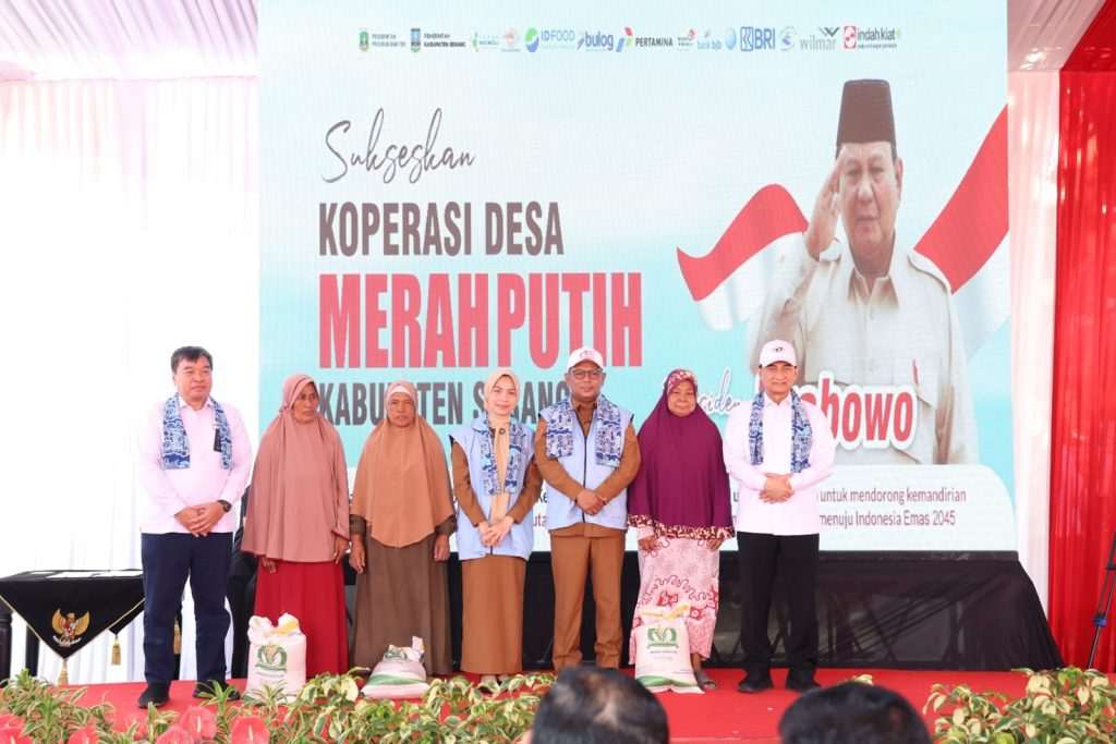Peluncuran Koperasi Merah Putih di Banten