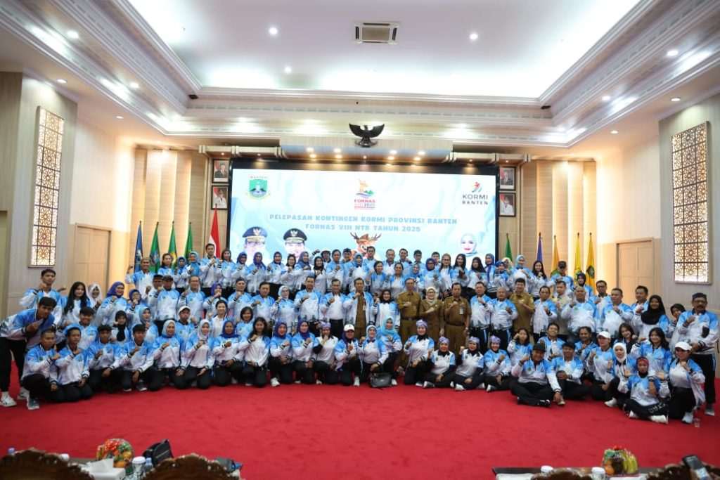 Kontingen KORMI Banten dilepas menuju FORNAS VIII NTB