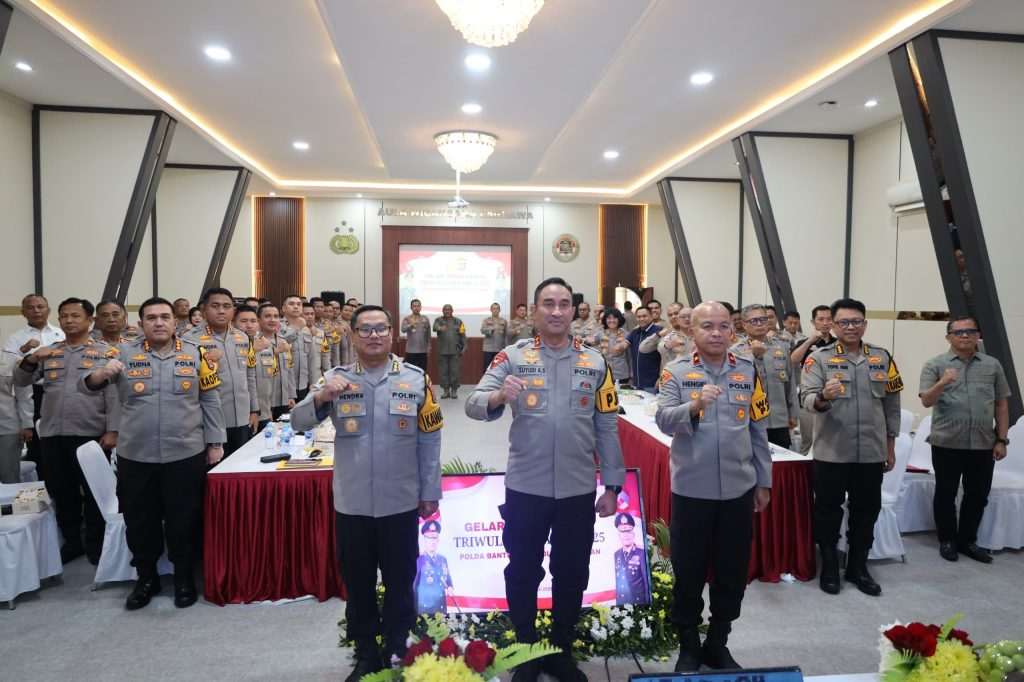Anev Kamtibmas Polda Banten Triwulan II