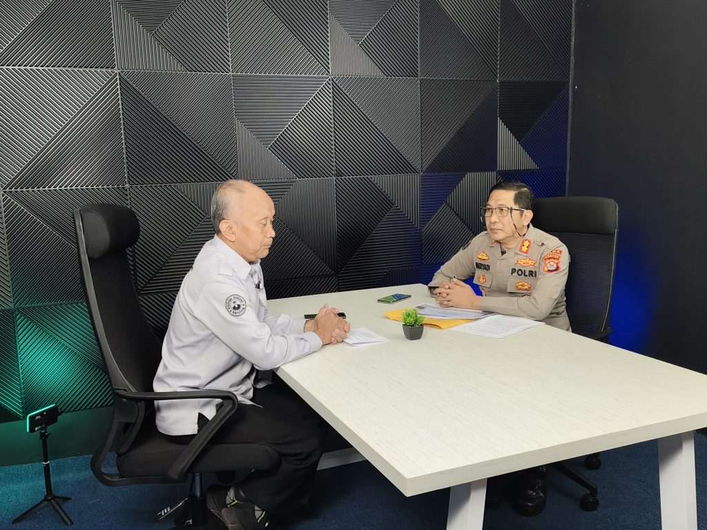 Podcast Polda Banten dan Kabar Banten bahas kamtibmas