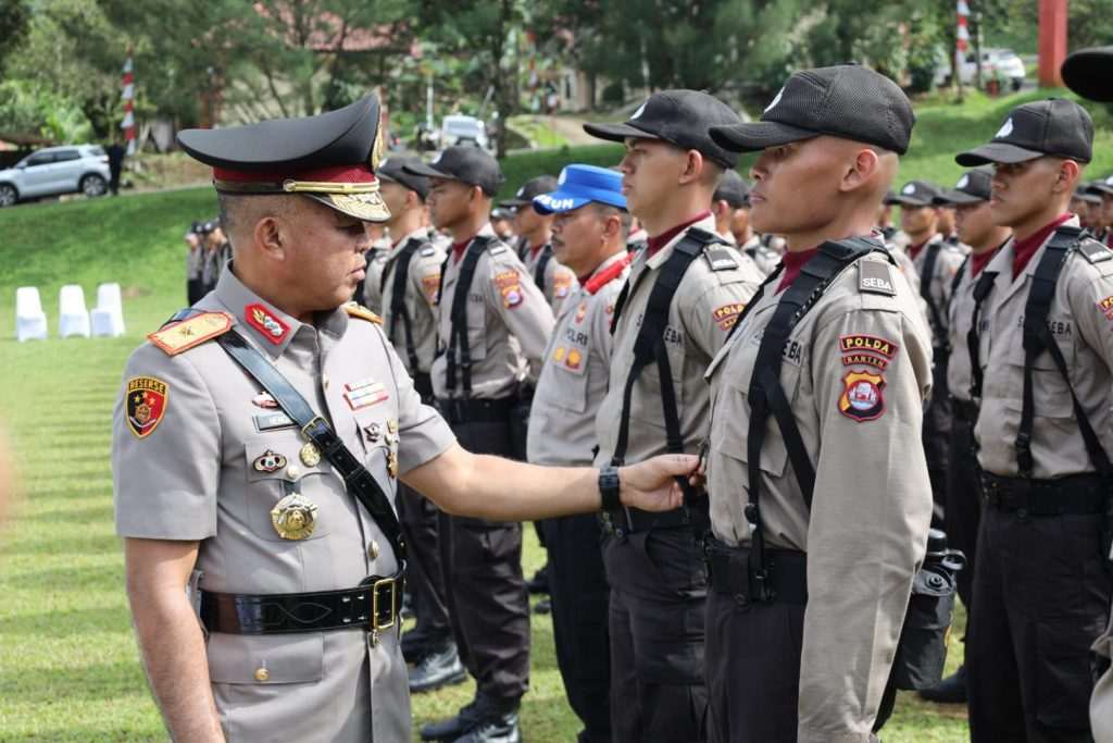 Pembukaan Pendidikan Bintara Polri 2025 di SPN Polda Banten

