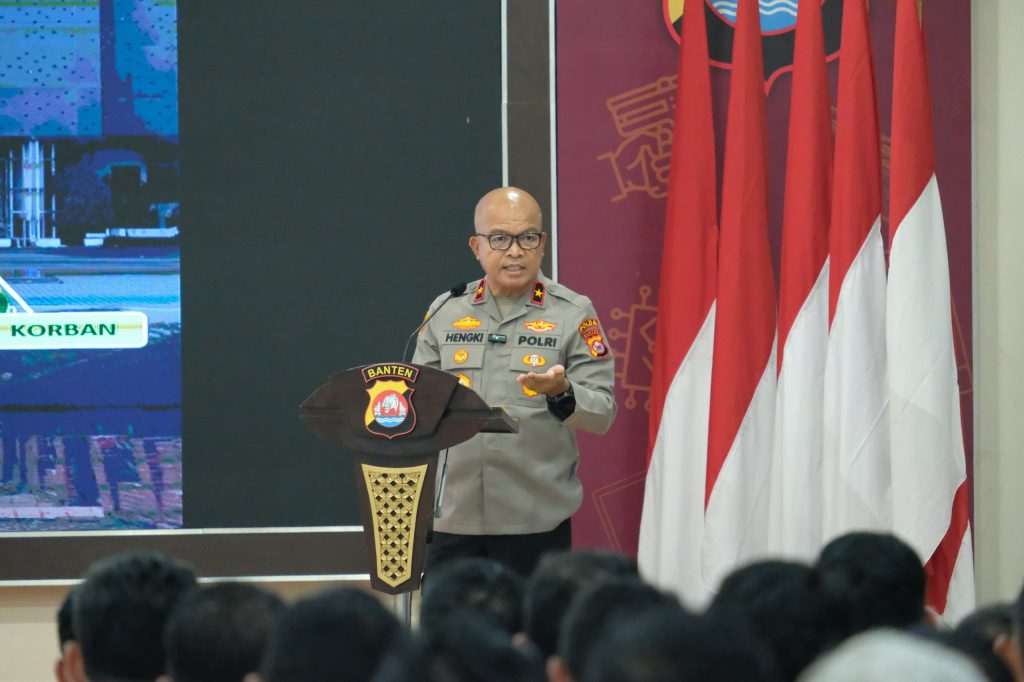 Brigjen Pol Hengki resmi ditunjuk sebagai Kapolda Banten menggantikan Irjen Pol Suyudi Ario Set