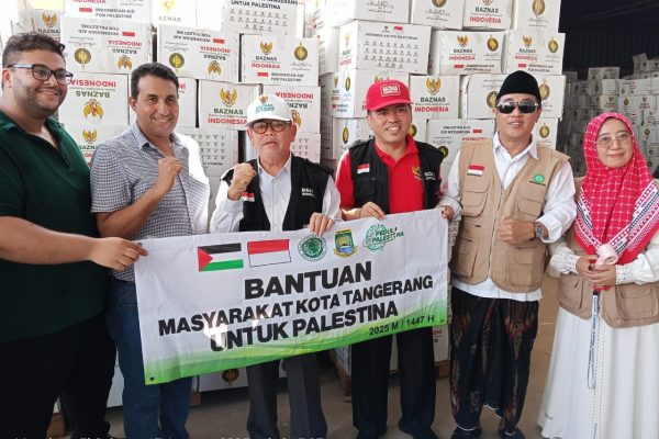 MUI Kota Tangerang Salurkan Bantuan Palestina via Mesir dan Yordania