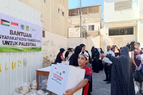 Dari Kota Tangerang untuk Palestina Rp2 Miliar Tersalurkan, Sachrudin: Bukti Solidaritas Tanpa Batas