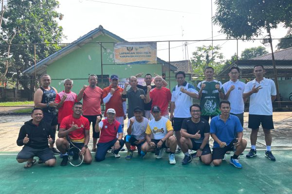 Pelti Pandeglang Gelar Turnamen Tenis Meriahkan HUT RI ke-80