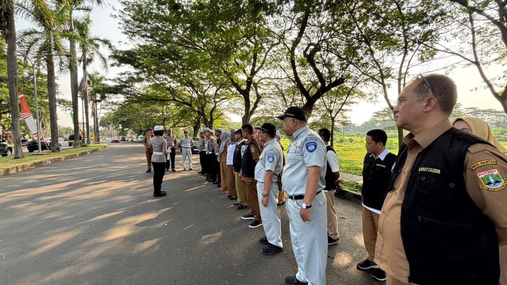 Jasa Raharja bersama Tim Pembina Samsat Cilegon melaksanakan operasi gabungan di wilayah Bonakarta, Cilegon, Selasa (26/8/2025