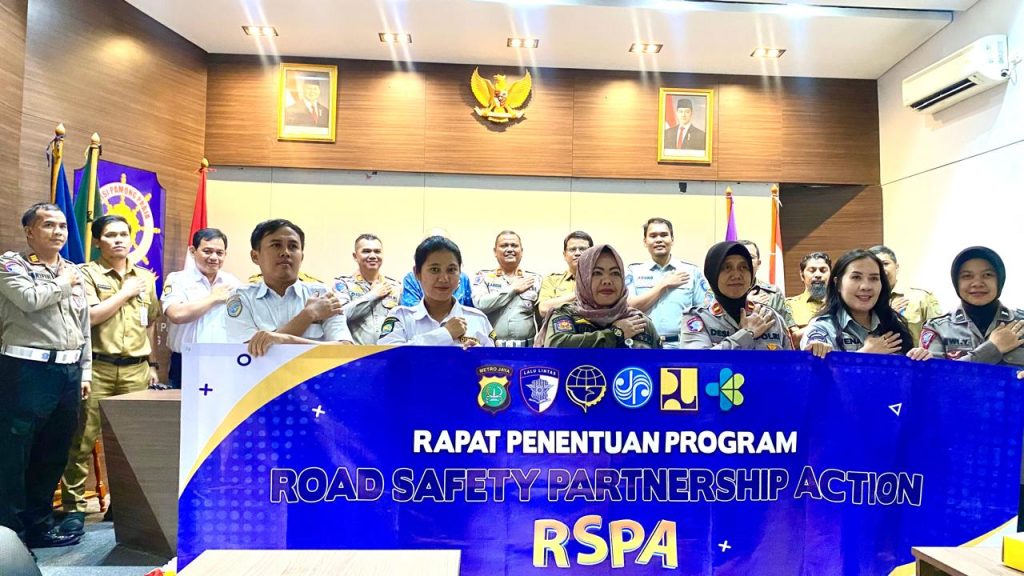 Forum Keselamatan Lalu Lintas menggelar Rapat Penentuan Program Road Safety Partnership Action (RSPA) pada Selasa (26/8)