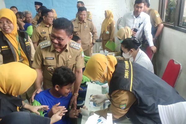 Pemkot Kick Off Cek Kesehatan Gratis Anak Sekolah di SMPN 28 Tangerang