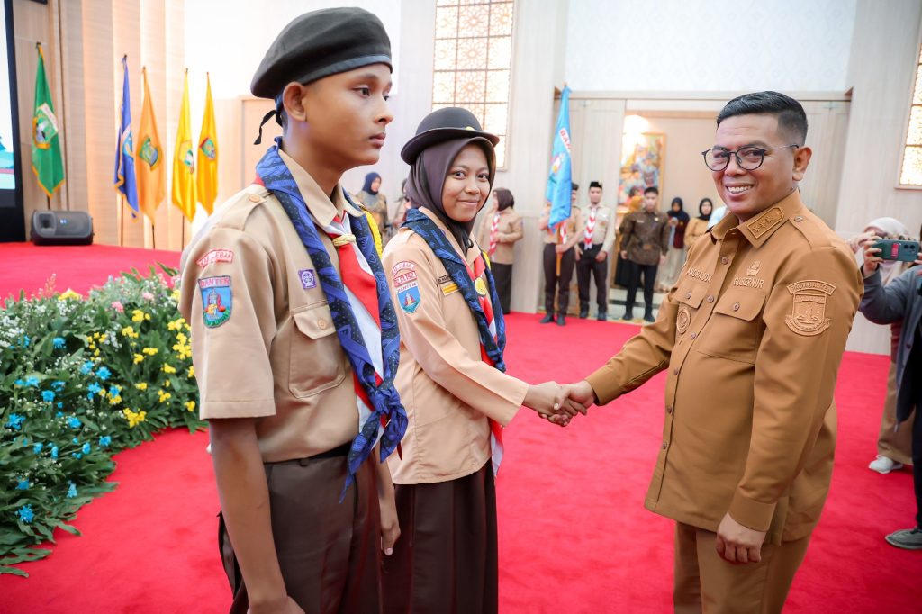 Gubernur Banten lepas Kontingen PPBKN 2025