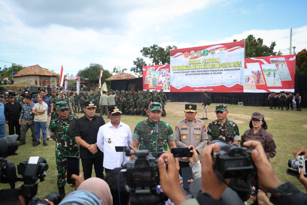 Penutupan TMMD ke-125 Banten