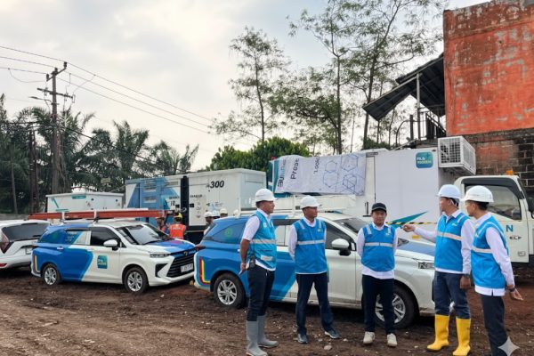 PLN UP3 Cikupa Pastikan Keandalan Pasokan Listrik Untuk Kegiatan Penanaman Jagung Serentak Di Desa Bantar Panjang