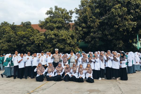 Kepolisian dan Jasa Raharja Gelar Edukasi Keselamatan Berlalu Lintas di MAN 1 dan MAN 2 Cilegon