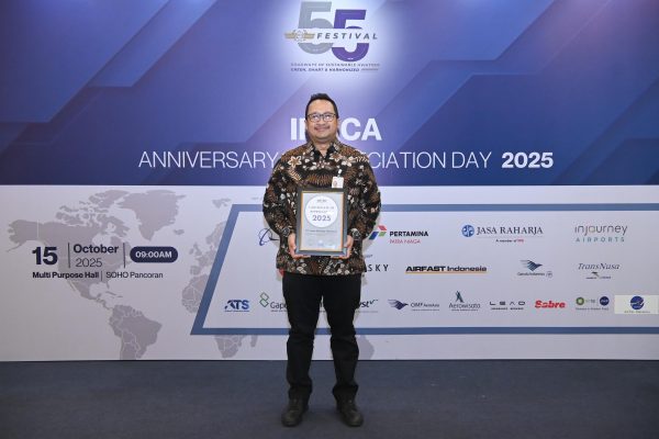 Dukung Keselamatan dan Keamanan di Industri Penerbangan, Jasa Raharja Terima Penghargaan pada HUT ke-55 INACA