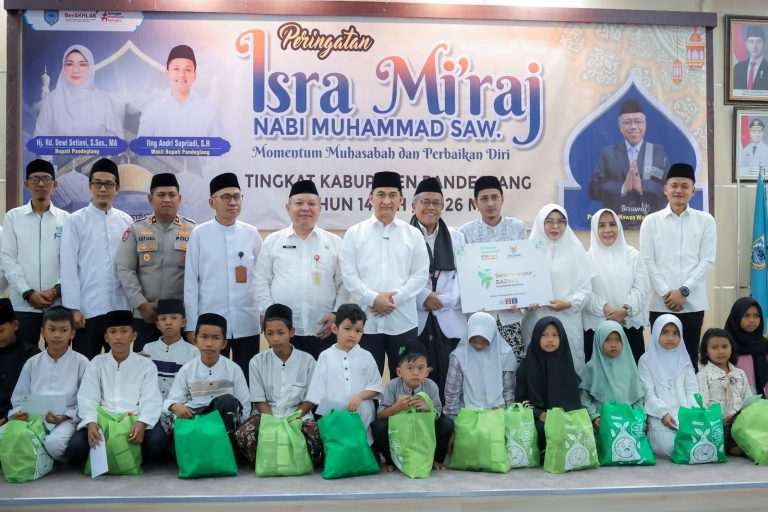 Hadiri Peringatan Isra Mi’raj di Pandeglang, Wagub Dimyati Ingatkan Pentingnya Menjaga Salat